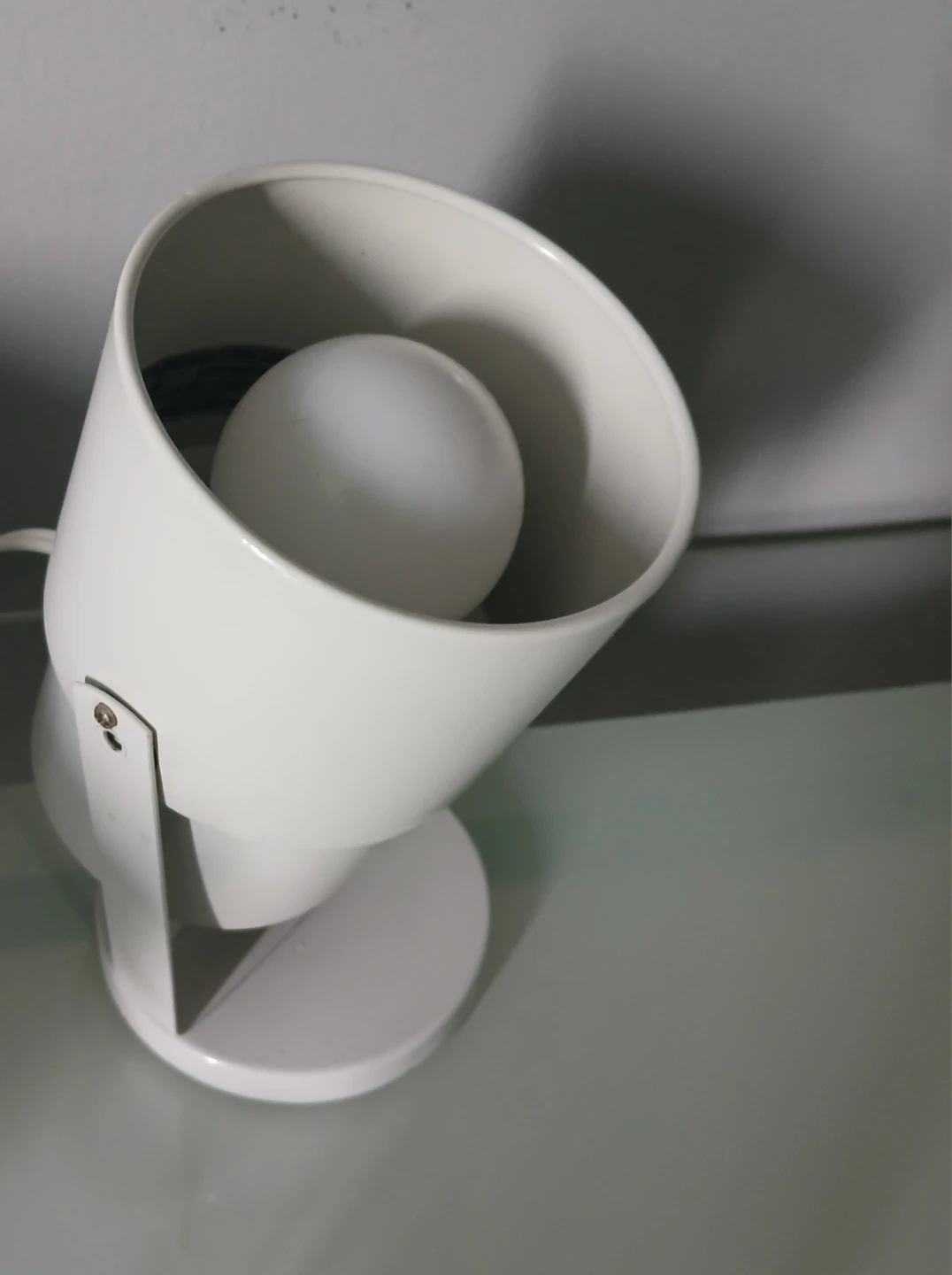 White Swivel Desk Lamp