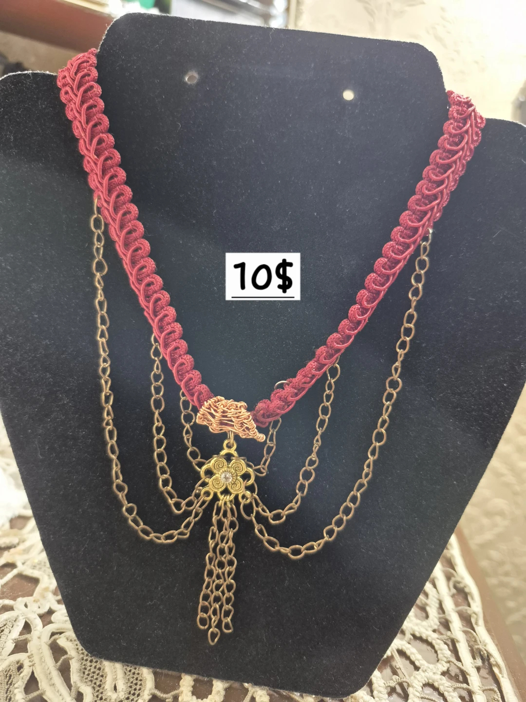 all new Assorted Crystal and Bead Necklaces and Earrings - photo 5