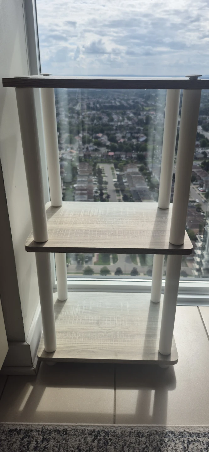2-Tier  wood Shelf Unit