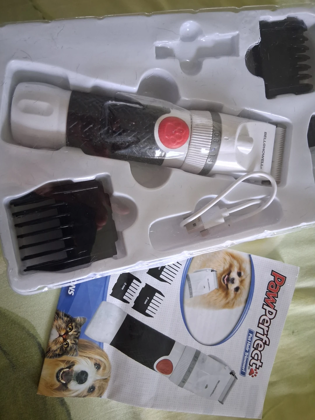Bell+Howell PawPerfect Pet Hair Trimmer - photo 4
