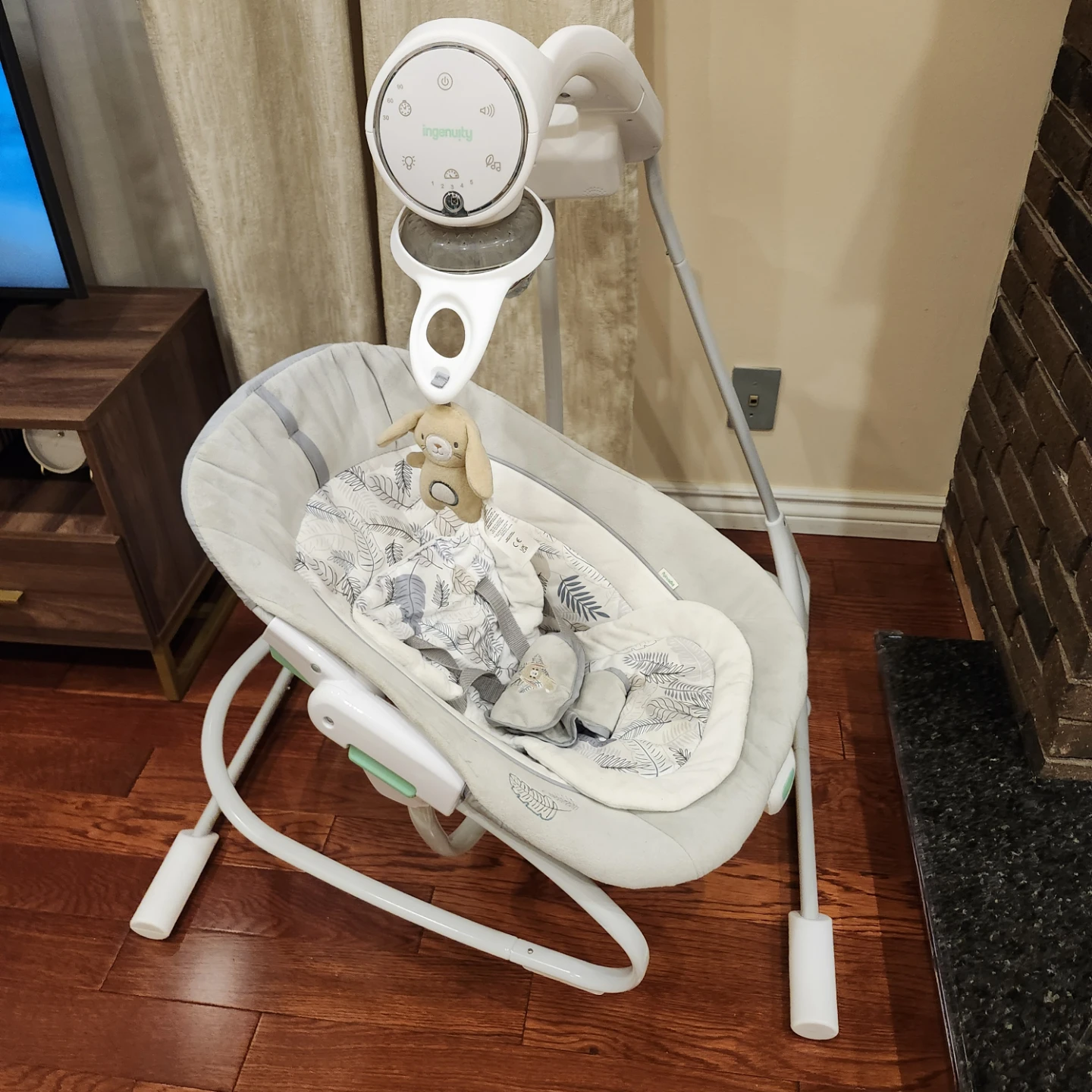 Ingenuity InLighten Soothing Baby Swing - photo 2