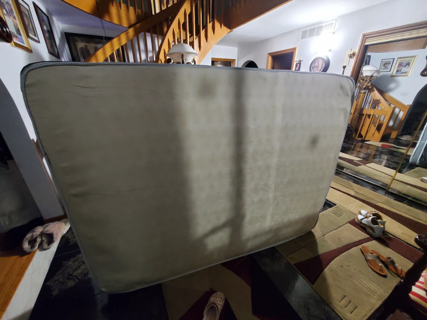 Like new Queen sized Pillow top mattress - photo 4