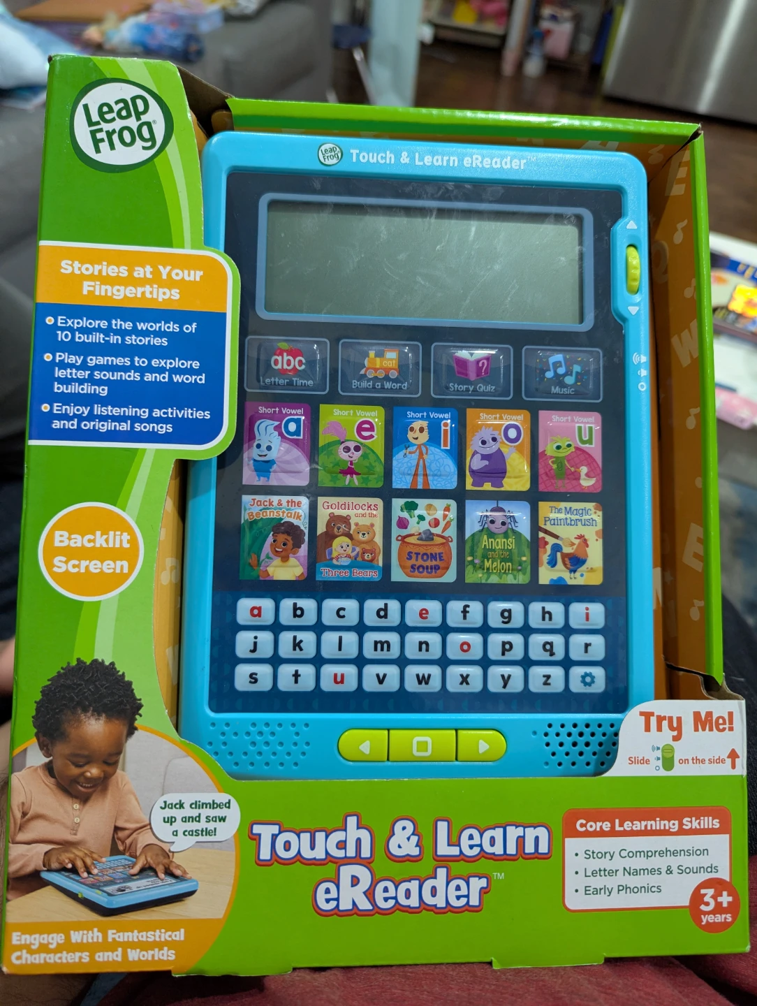 LeapFrog Touch & Learn eReader - Blue
