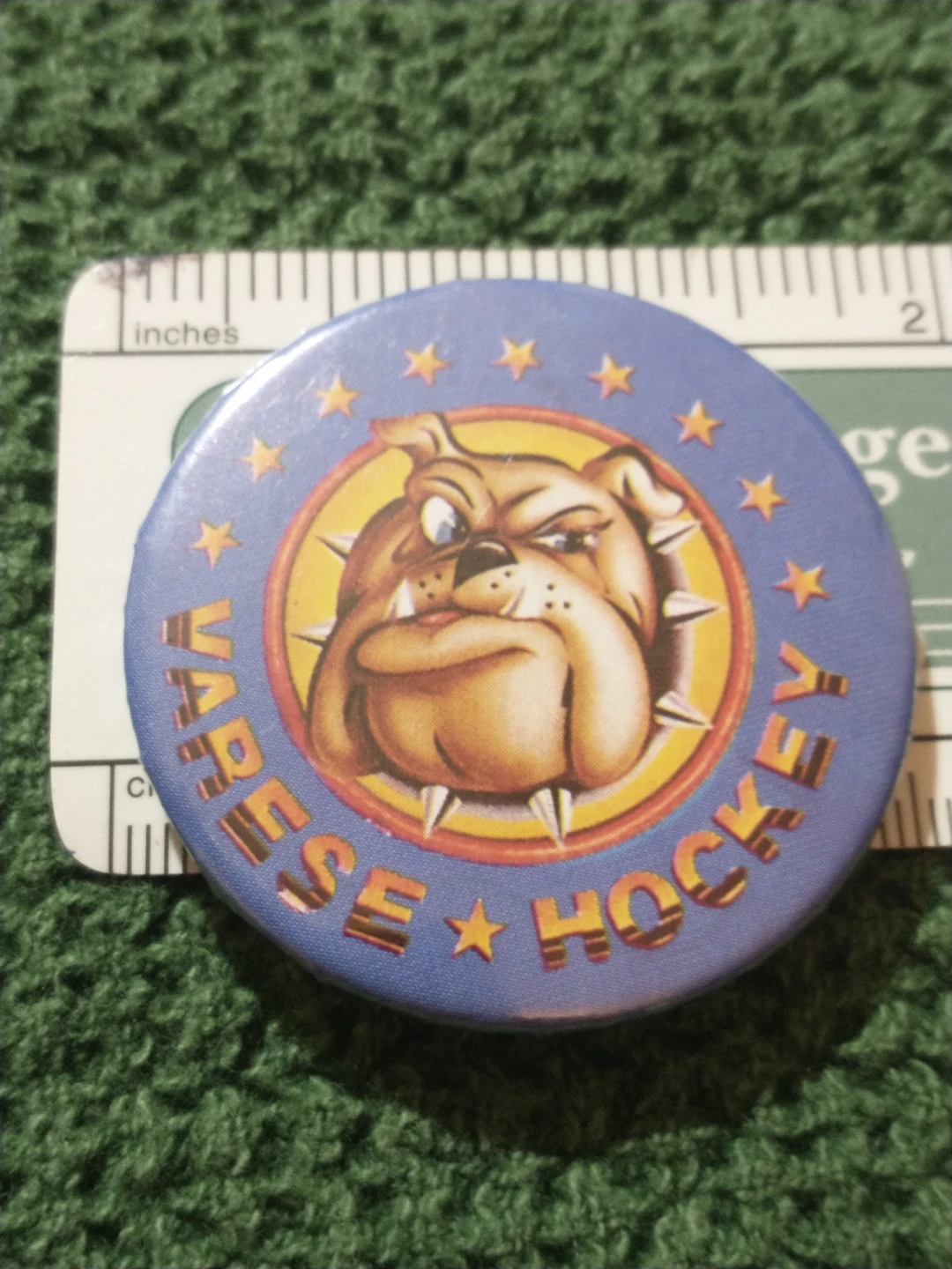 Varese Hockey Bulldog Pin - Italian pro hockey