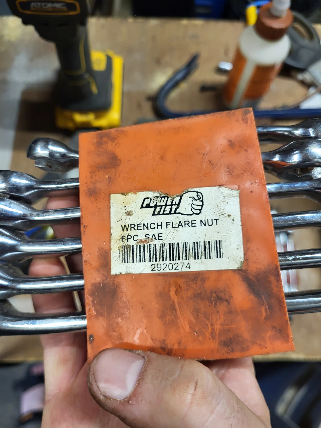 Power Fist 6pc SAE Flare Nut Wrench Set - photo 2