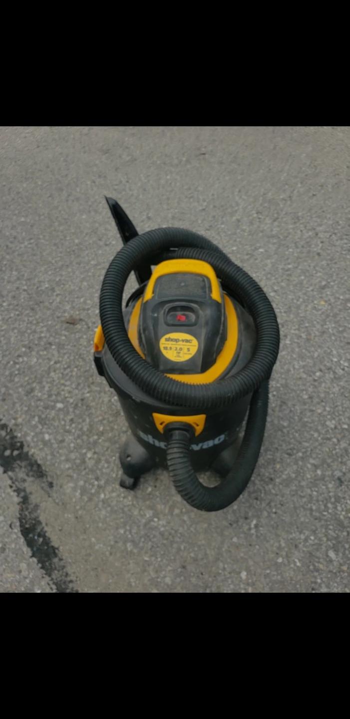 Shop-Vac Wet/Dry Vac 18.9L 2.0 HP