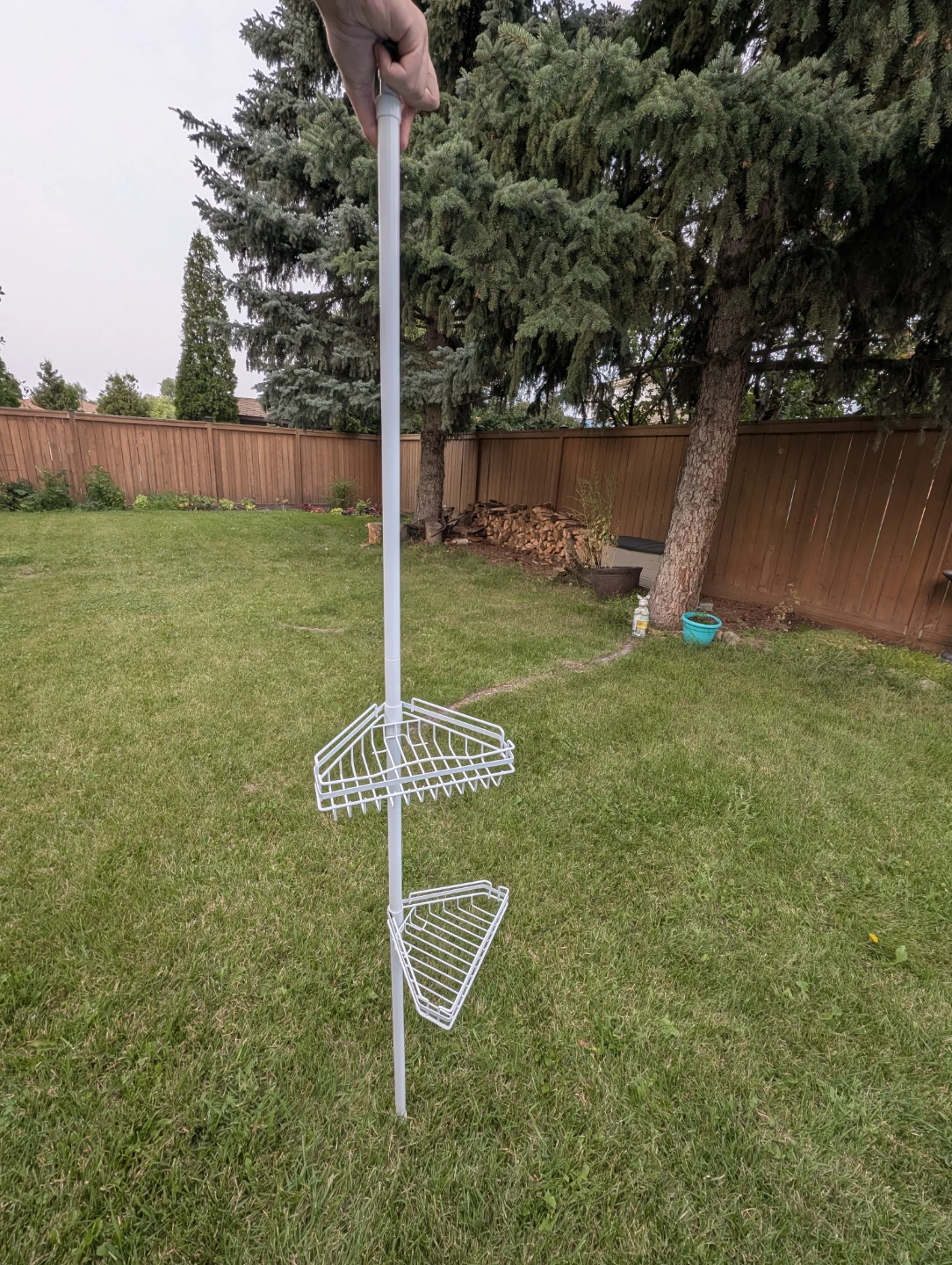 Tension Pole Shower Caddy with Shelves - photo 4