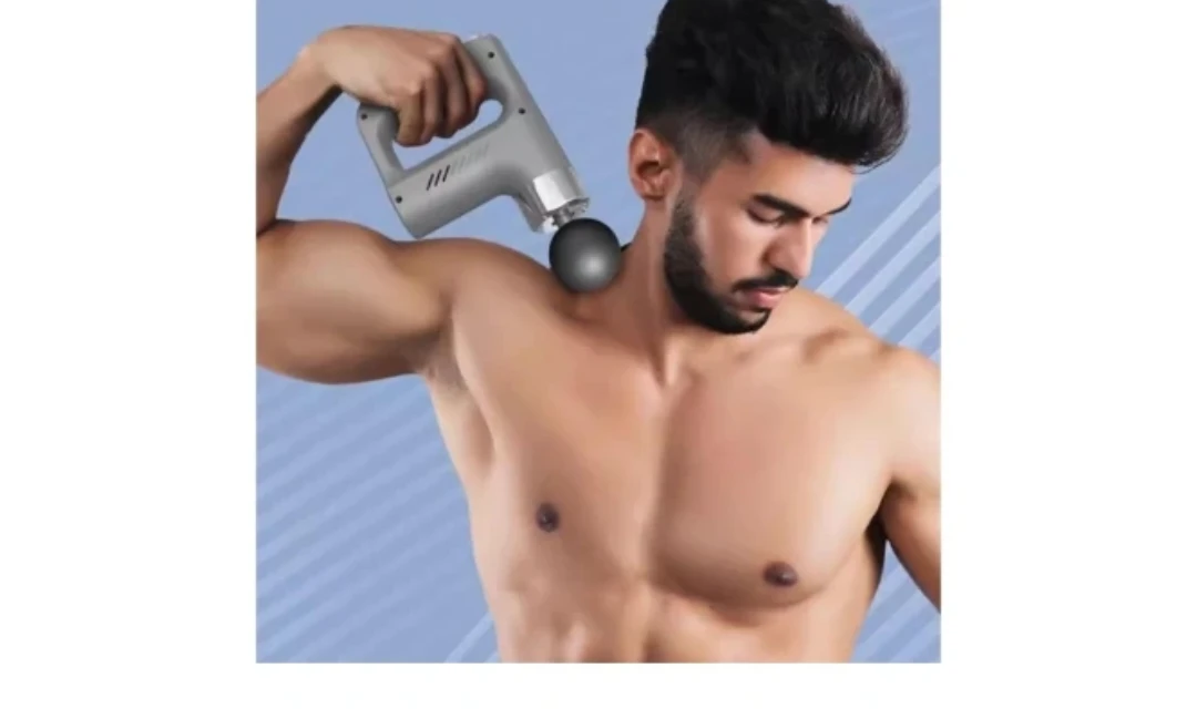 Black Massage Gun with USB-C Charging - photo 3