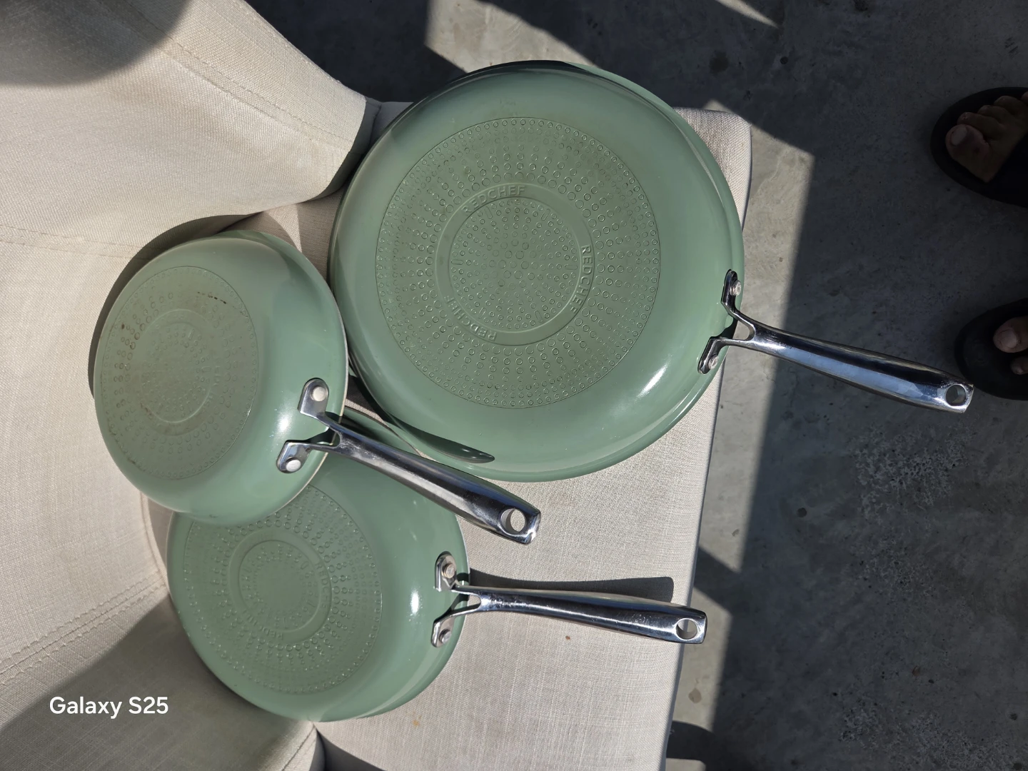 Green Non-stick Frying Pans Set - photo 2