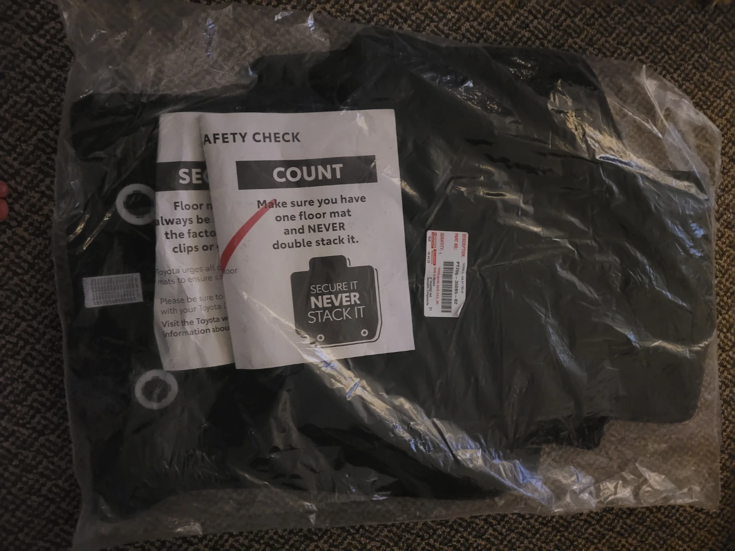 Toyota Tacoma TRD Sport All Weather Floor Mats - photo 2