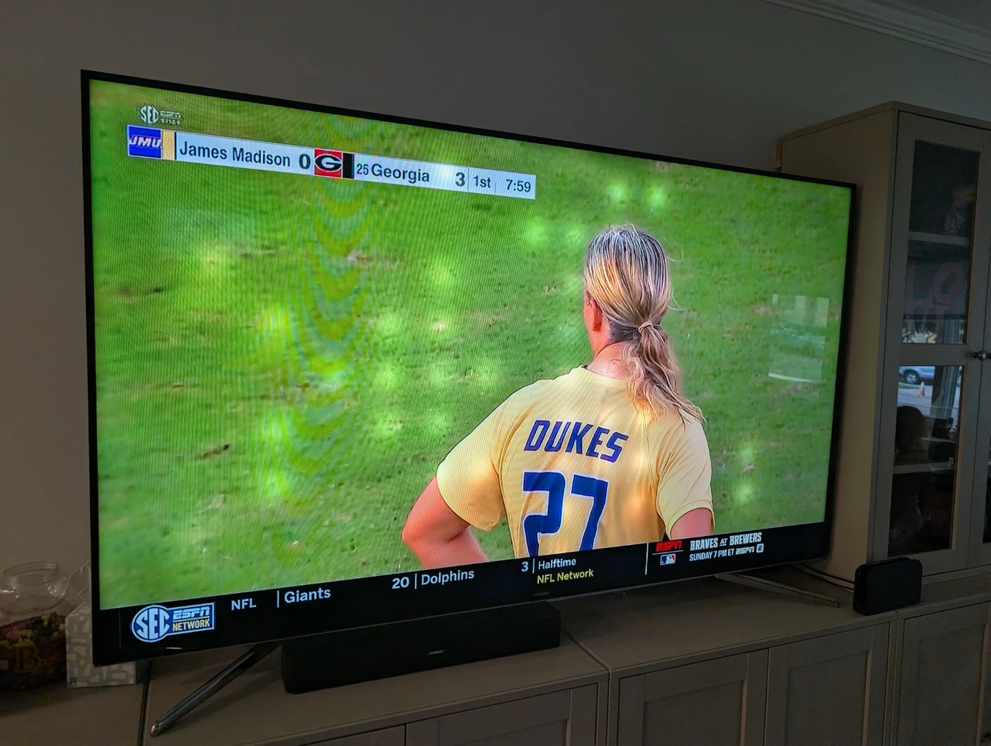 Samsung 75-inch Smart TV with Damage - photo 2