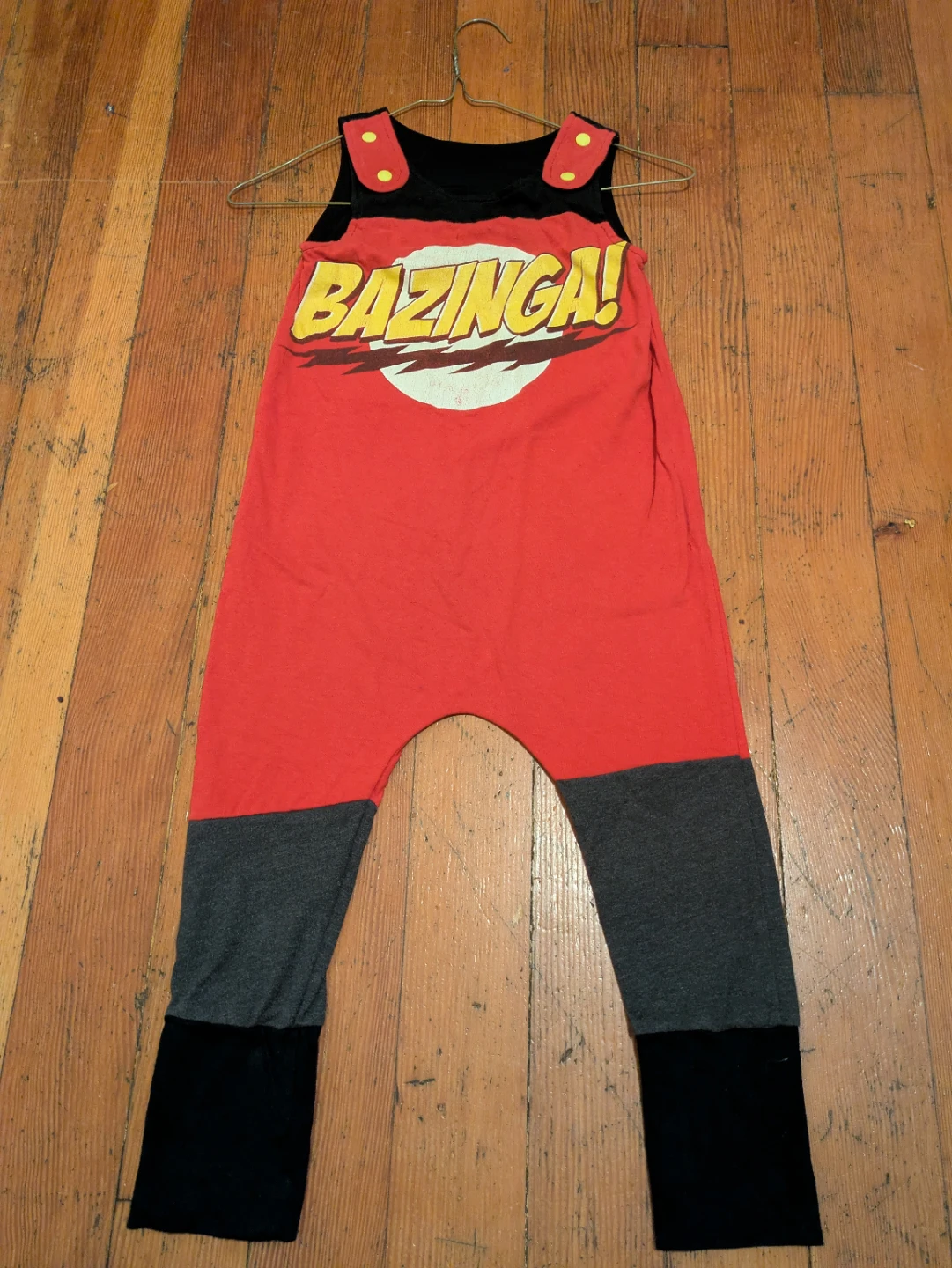 One of a Kind Grow With Me Romper Bazinga