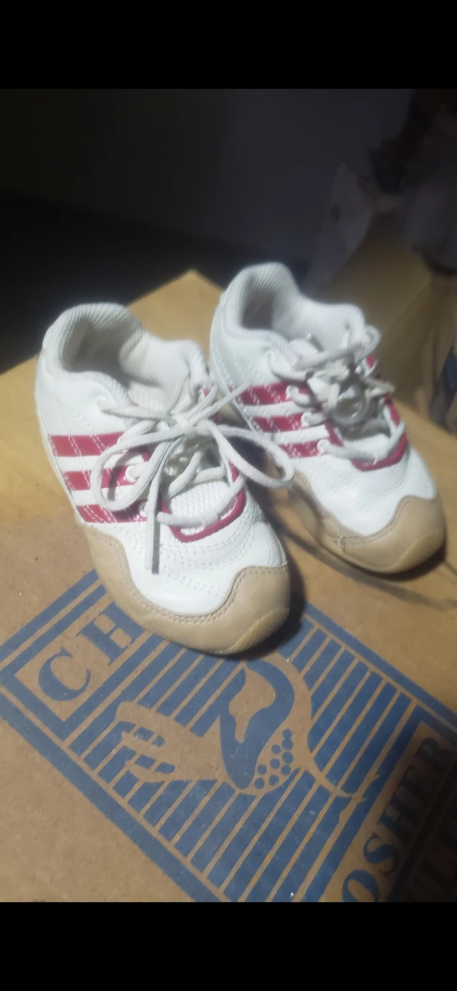 White Adidas Baby Sneakers