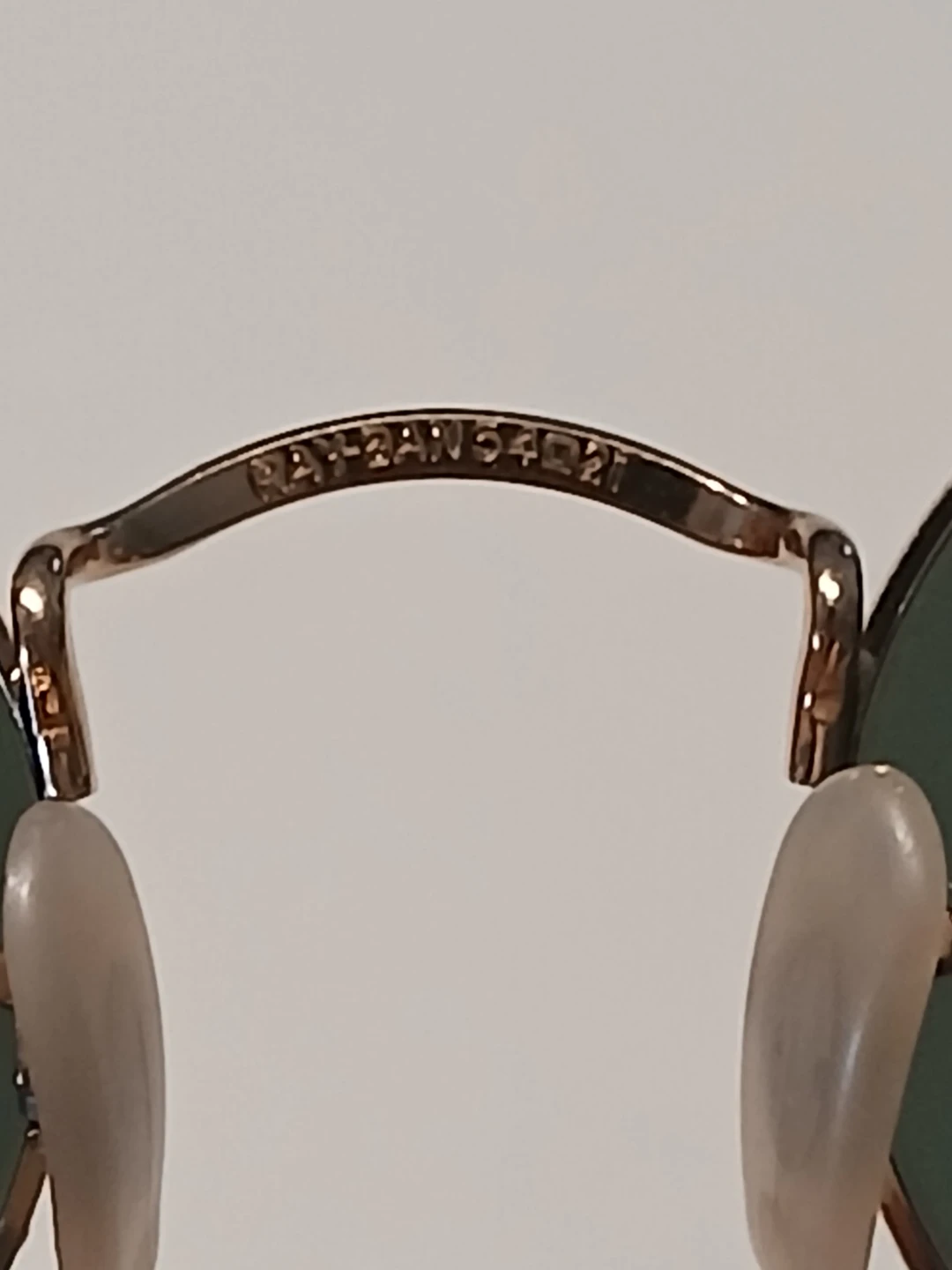 Ray-Ban Oval Sunglasses Gold Frame - photo 4
