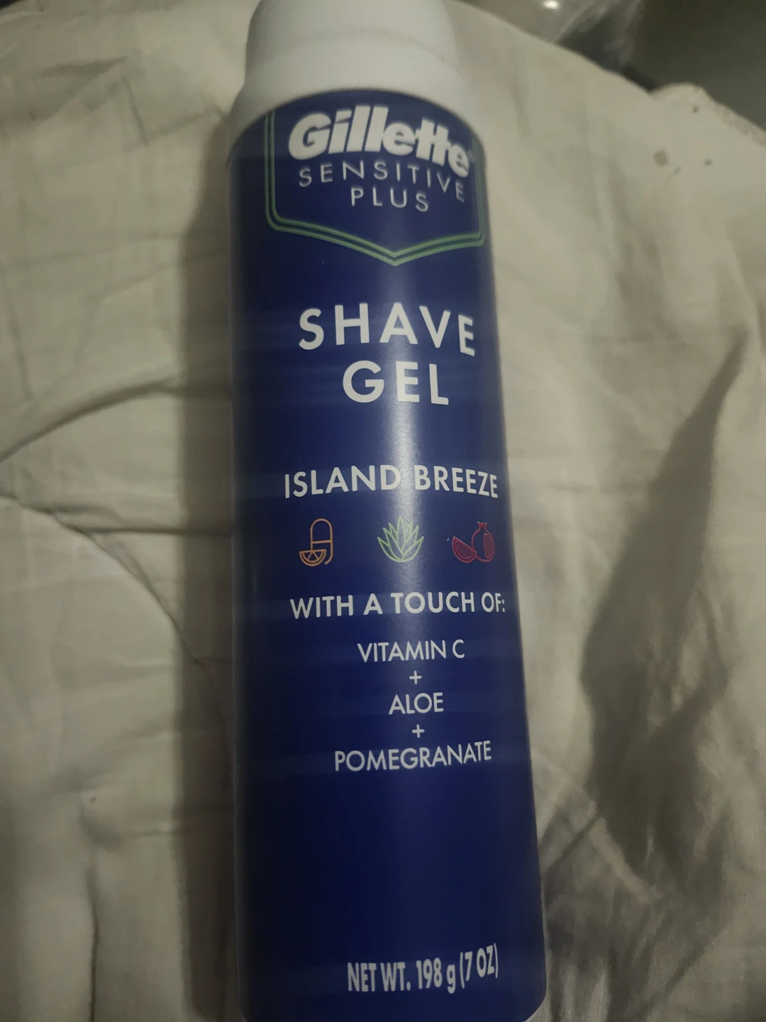 Gillette Sensitive Plus Island Breeze Shave Gel 7 oz