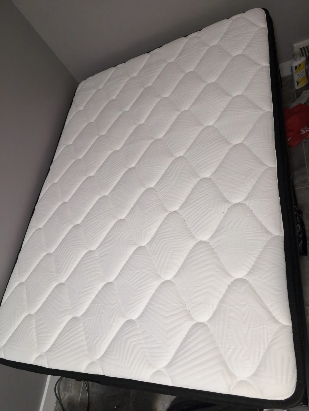 White Quilted Mattress