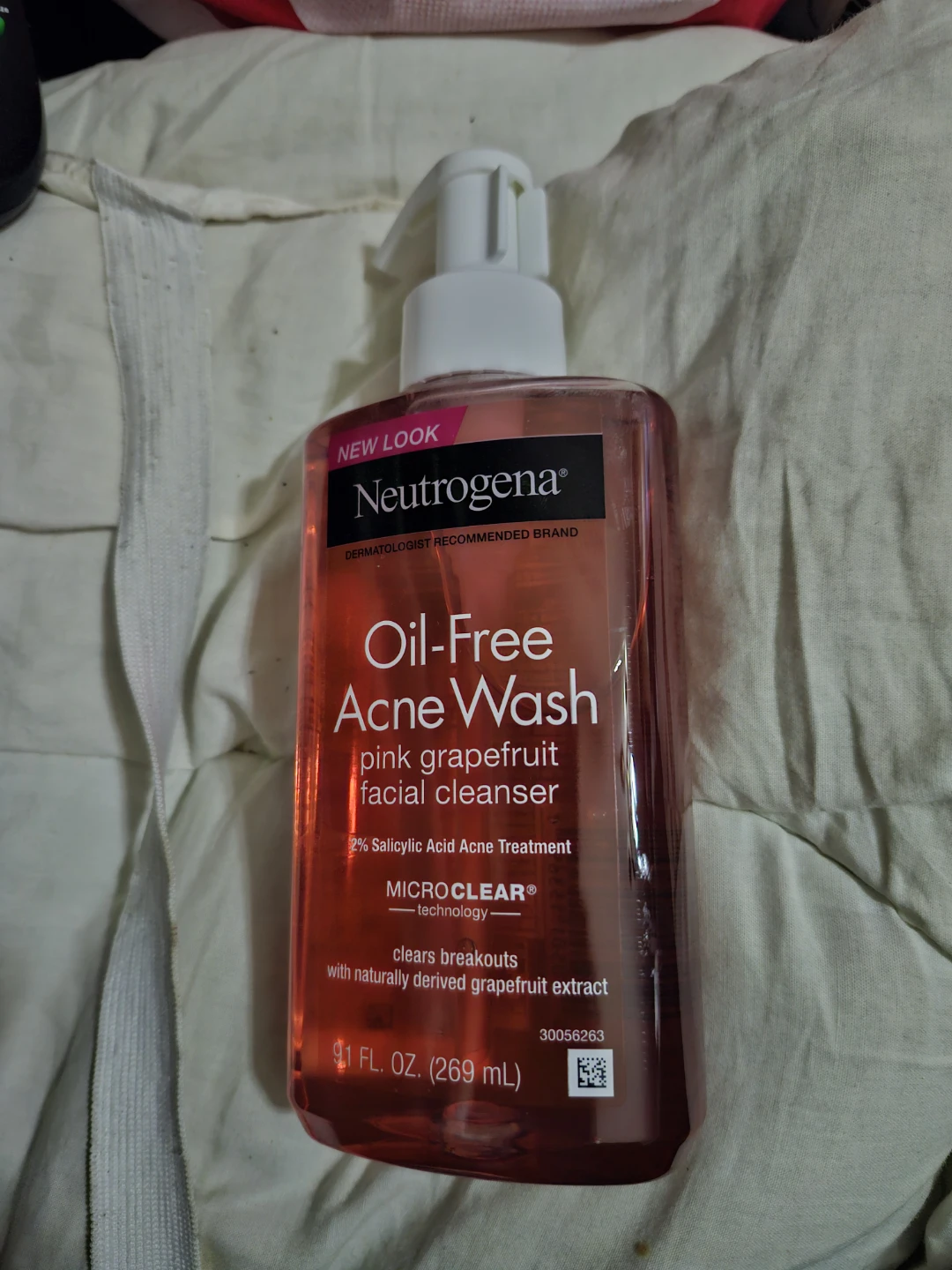 Neutrogena Oil-Free Acne Wash Pink Facial Cleanser 9.1 oz