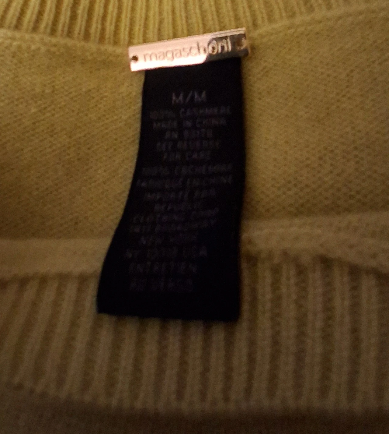 Magaschoni 100% Cashmere Sweater M/M - photo 4