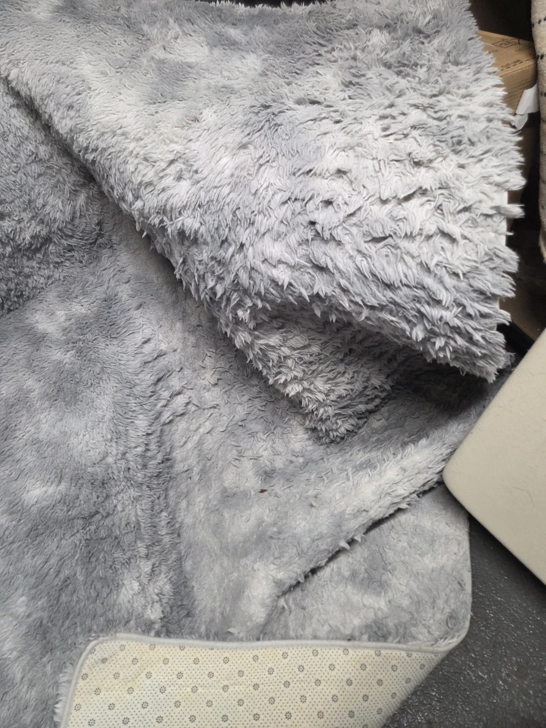 Grey Fluffy Rug - photo 5