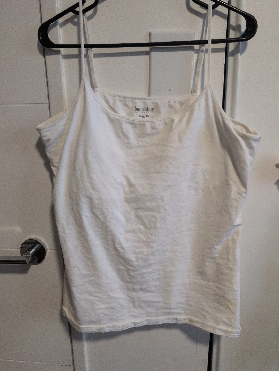 Body Bleu white camisole tank top XXL/TTG