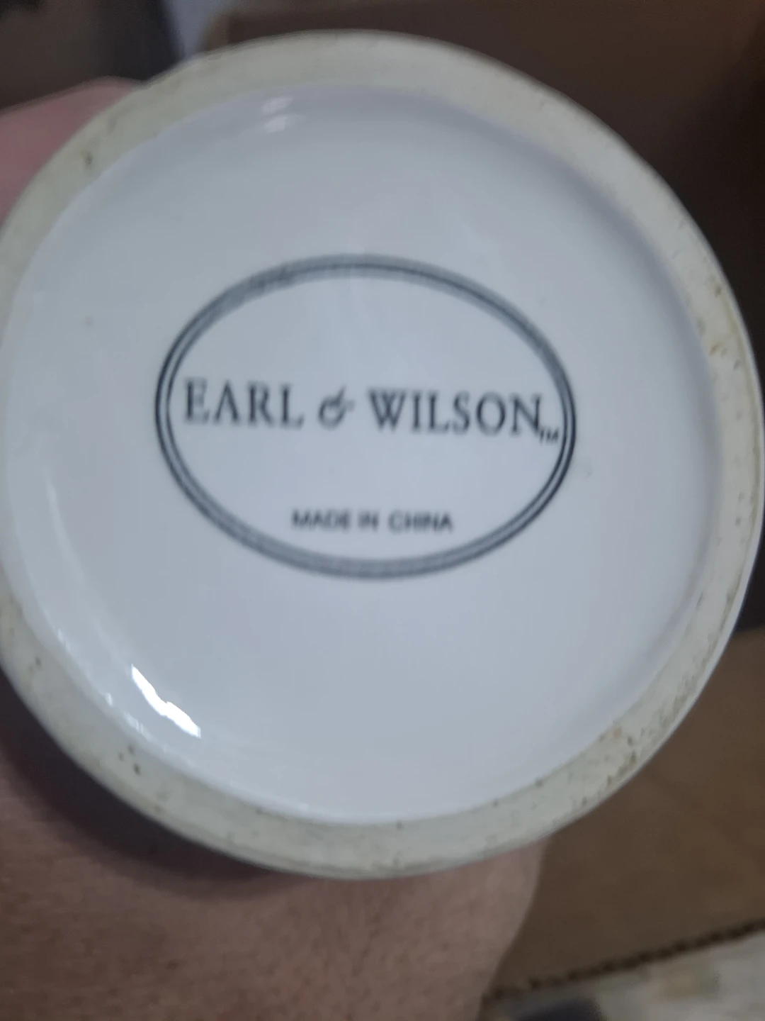 Earl & Wilson Soap Dispenser - Blue Floral - photo 5