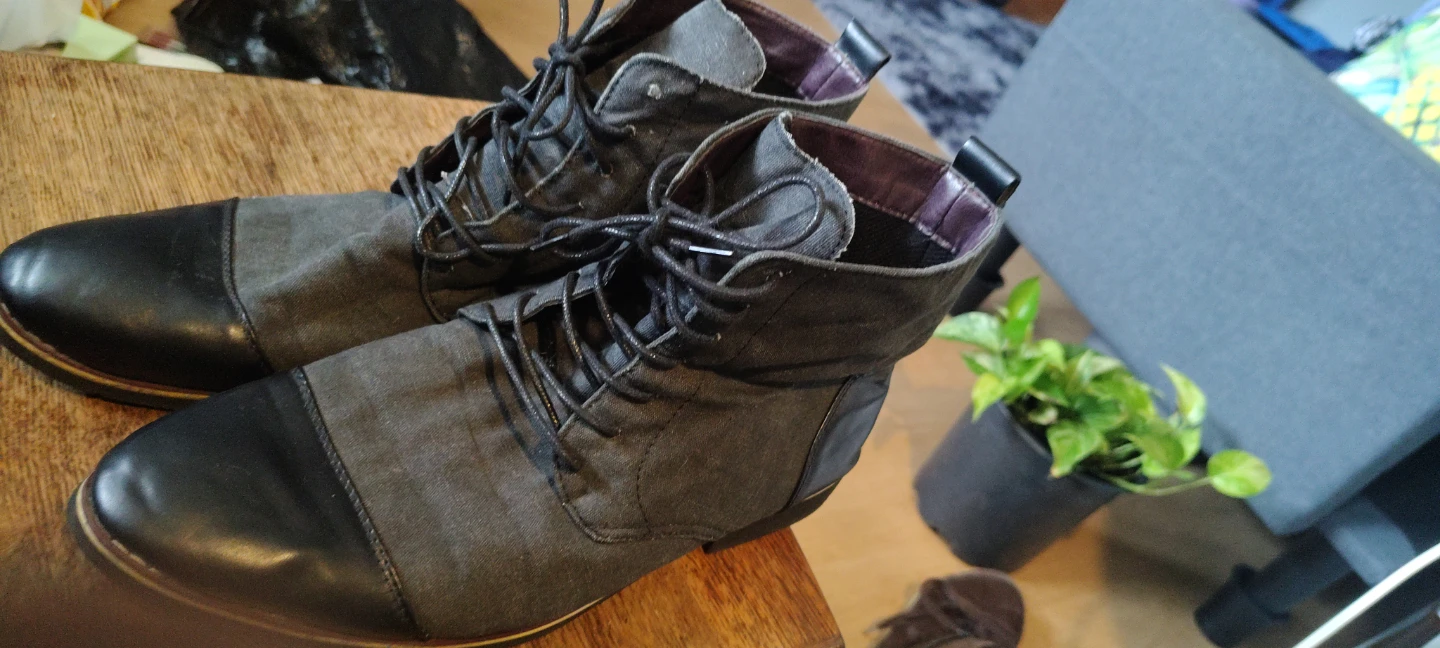 Men's Lace-Up Ankle Boots - photo 2