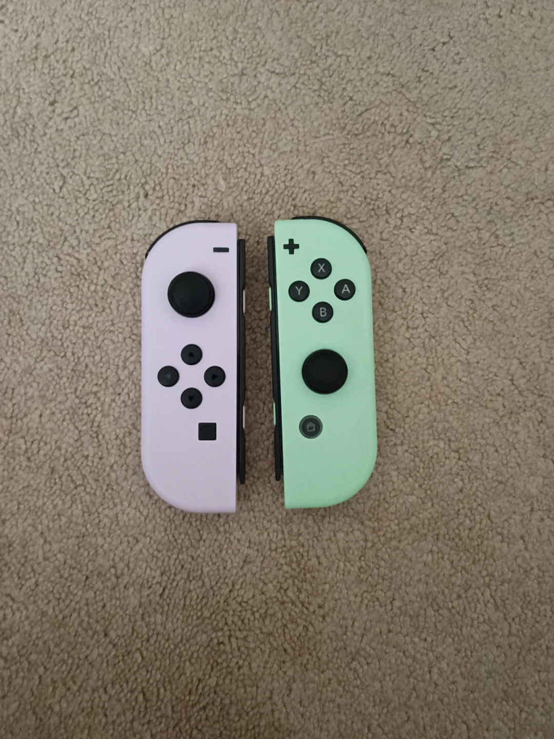 Nintendo Switch Joy-Con Controllers - Pastel Purple & Mint Green