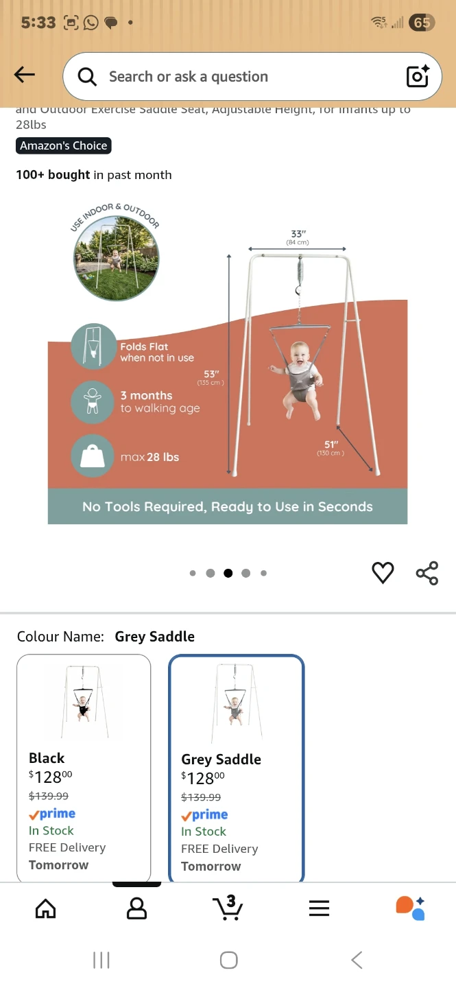Jolly Jumper Original with Super Stand - photo 2