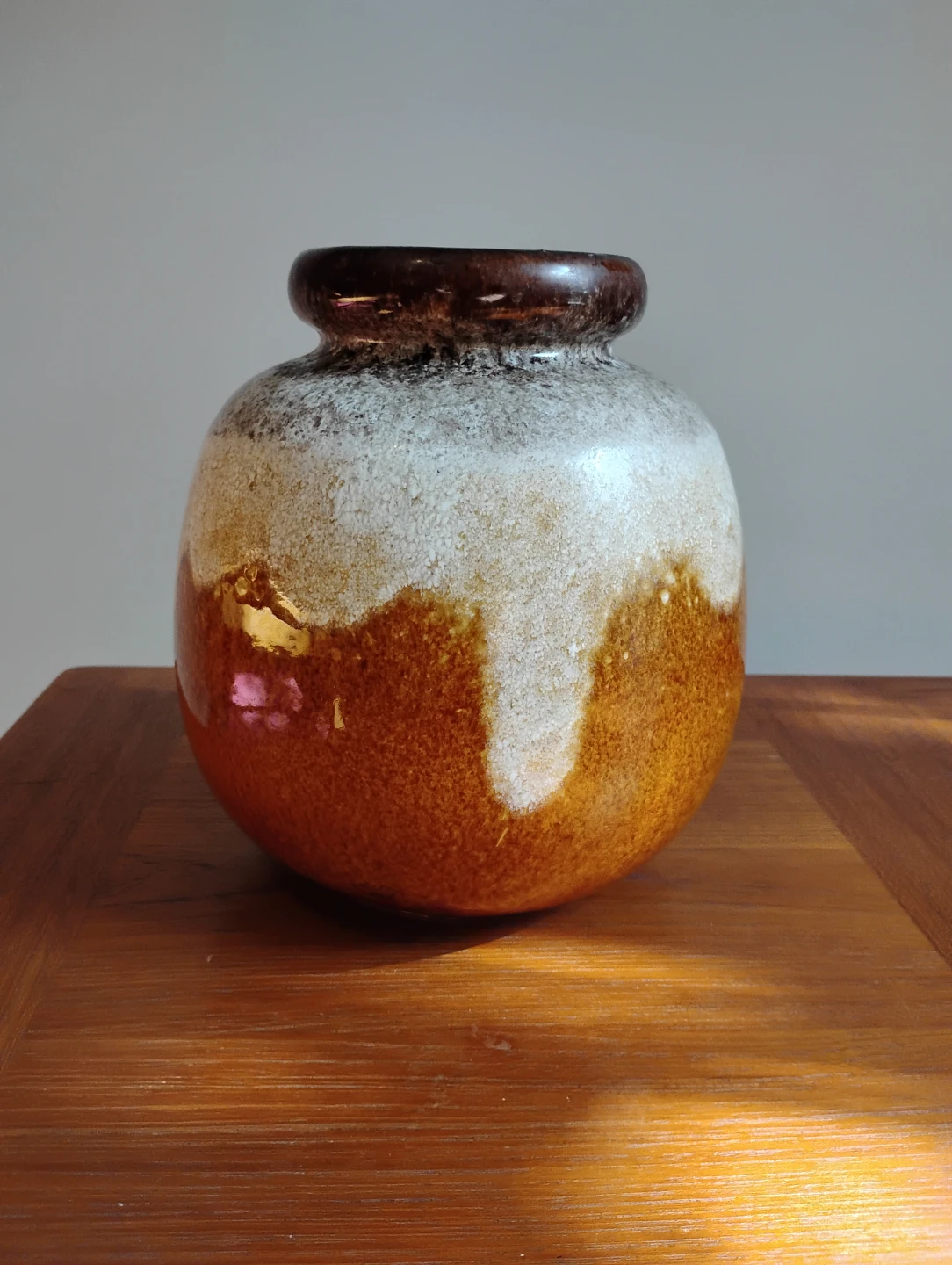 Retro Drip Glaze Ceramic Vase