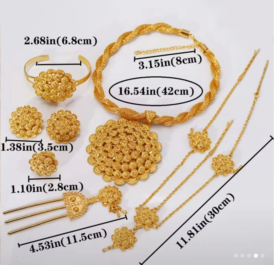 Gold plated Jewelry Set - photo 4