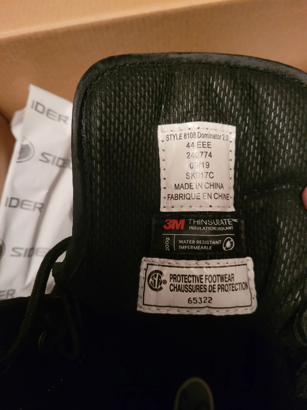 Sidewinder Dominator 2.0 Work Boots - Size 44 EEE - photo 2