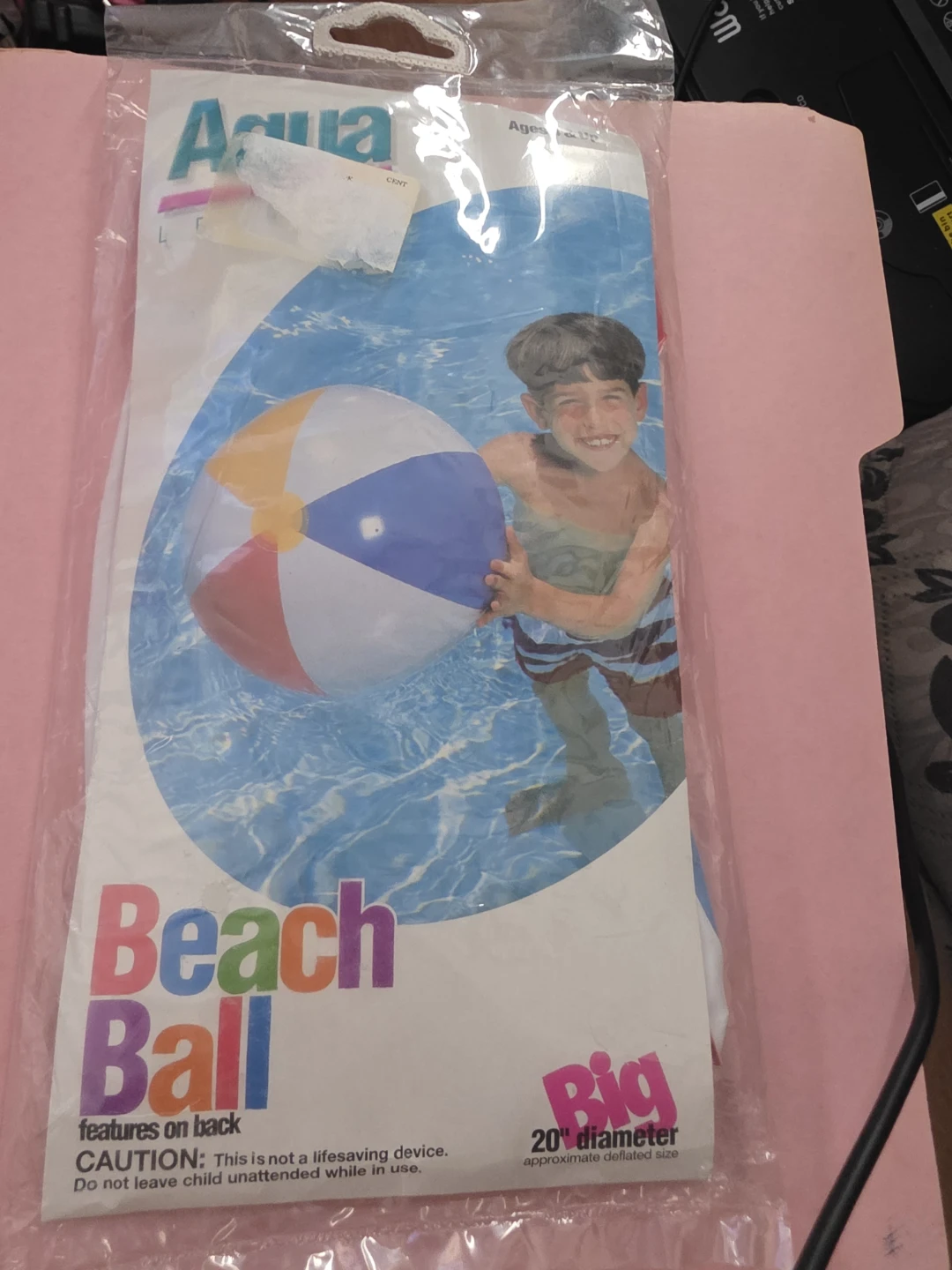 Aqua Beach Ball - 20" Diameter