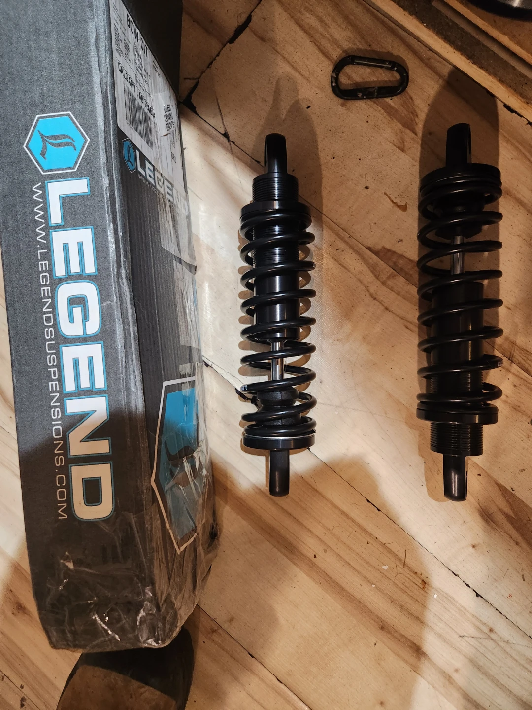 New in box still Legend Suspensions REVO Coil Shocks