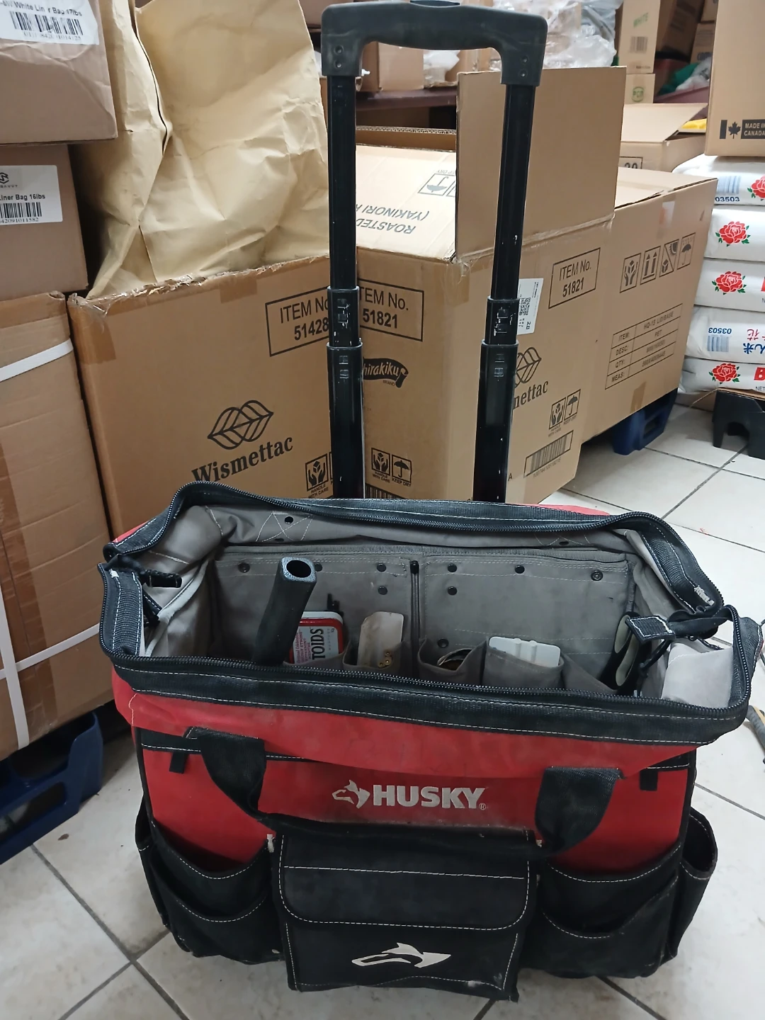 Husky Rolling Tool Bag