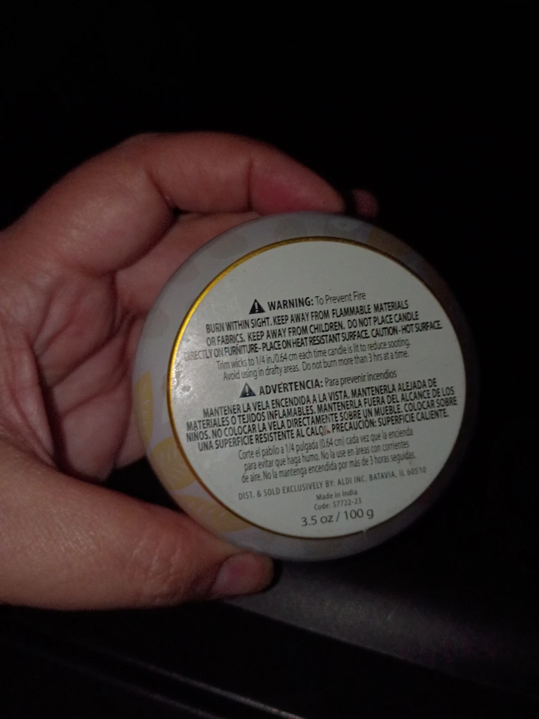 Spiced Cider Soy Coconut Wax Candle - photo 2