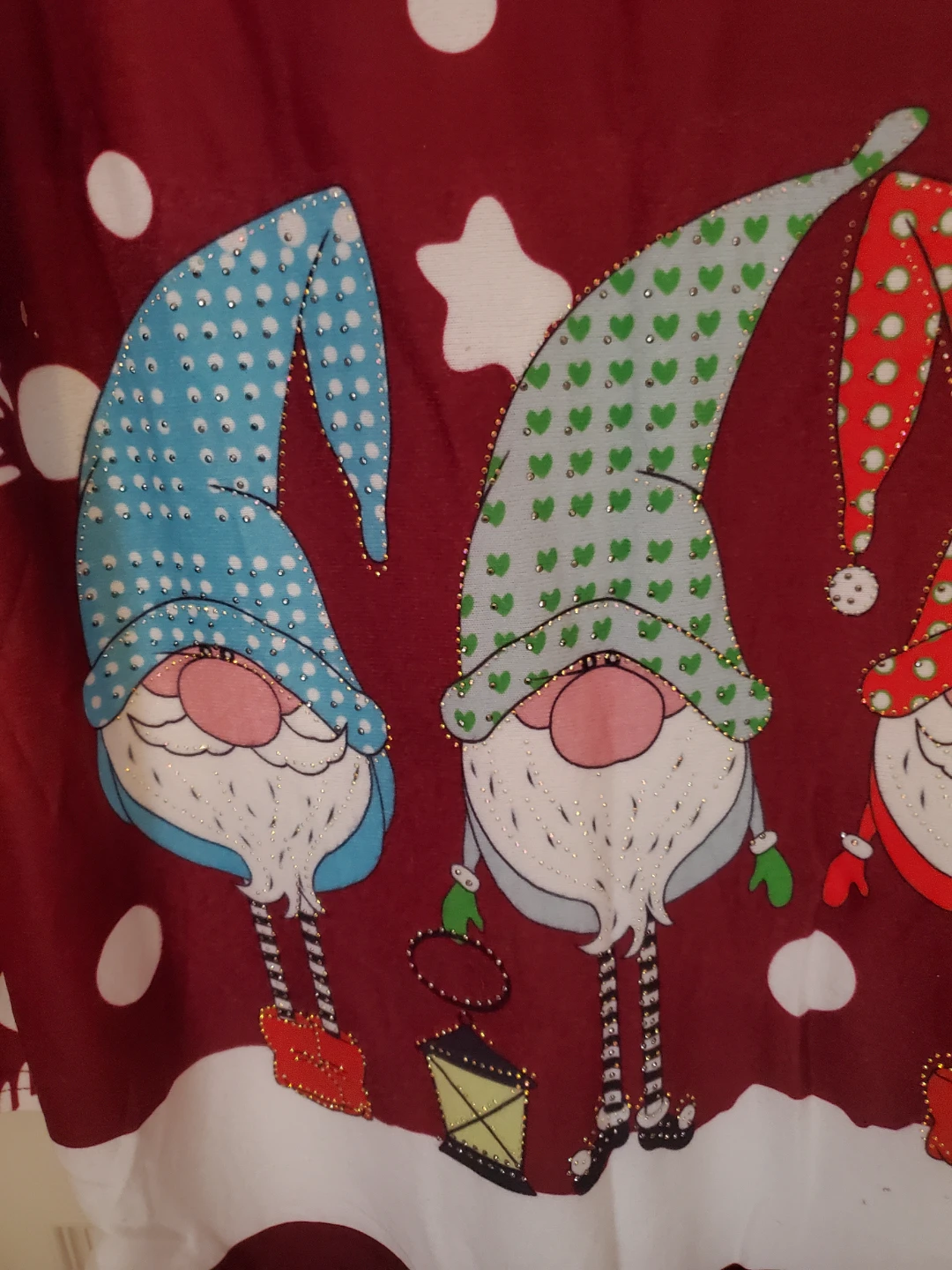 Christmas Gnomes Long Sleeve Knit Top - photo 4
