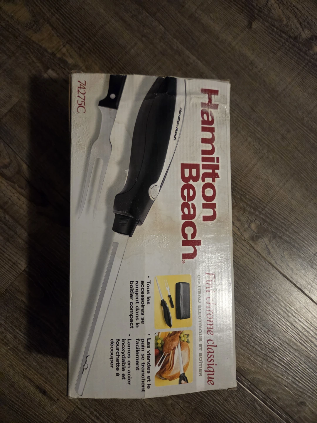 Brand New Hamilton Beach Electric Knife with Case