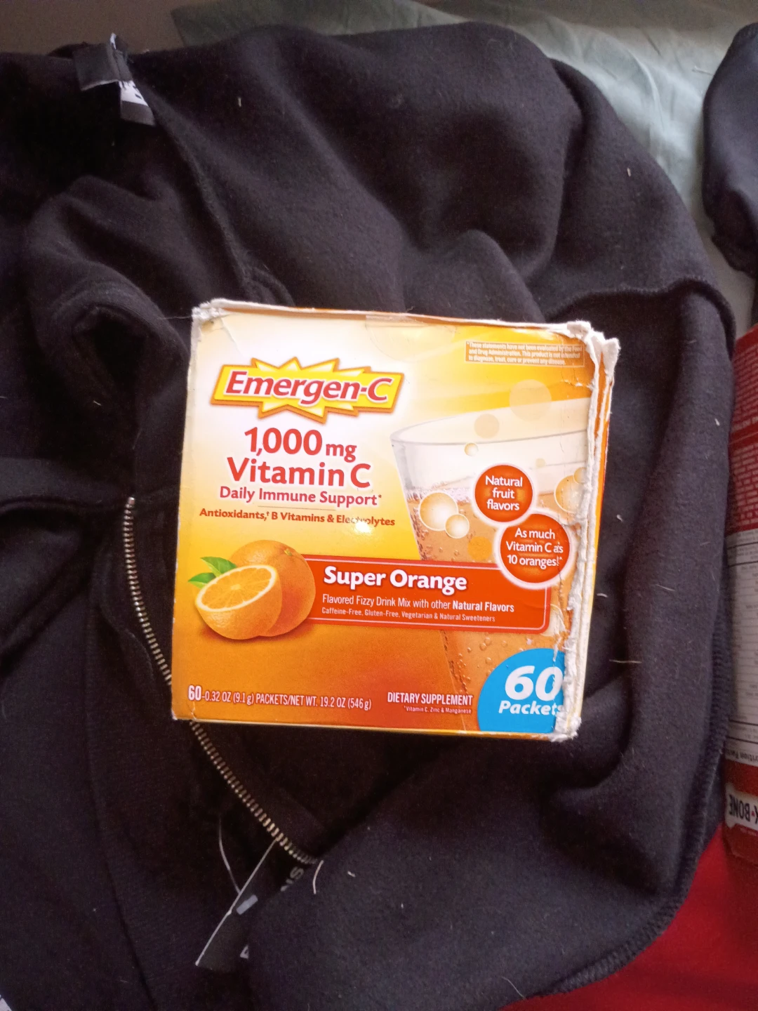 Emergen-C 1000mg Vitamin C Super Orange 60 Packets