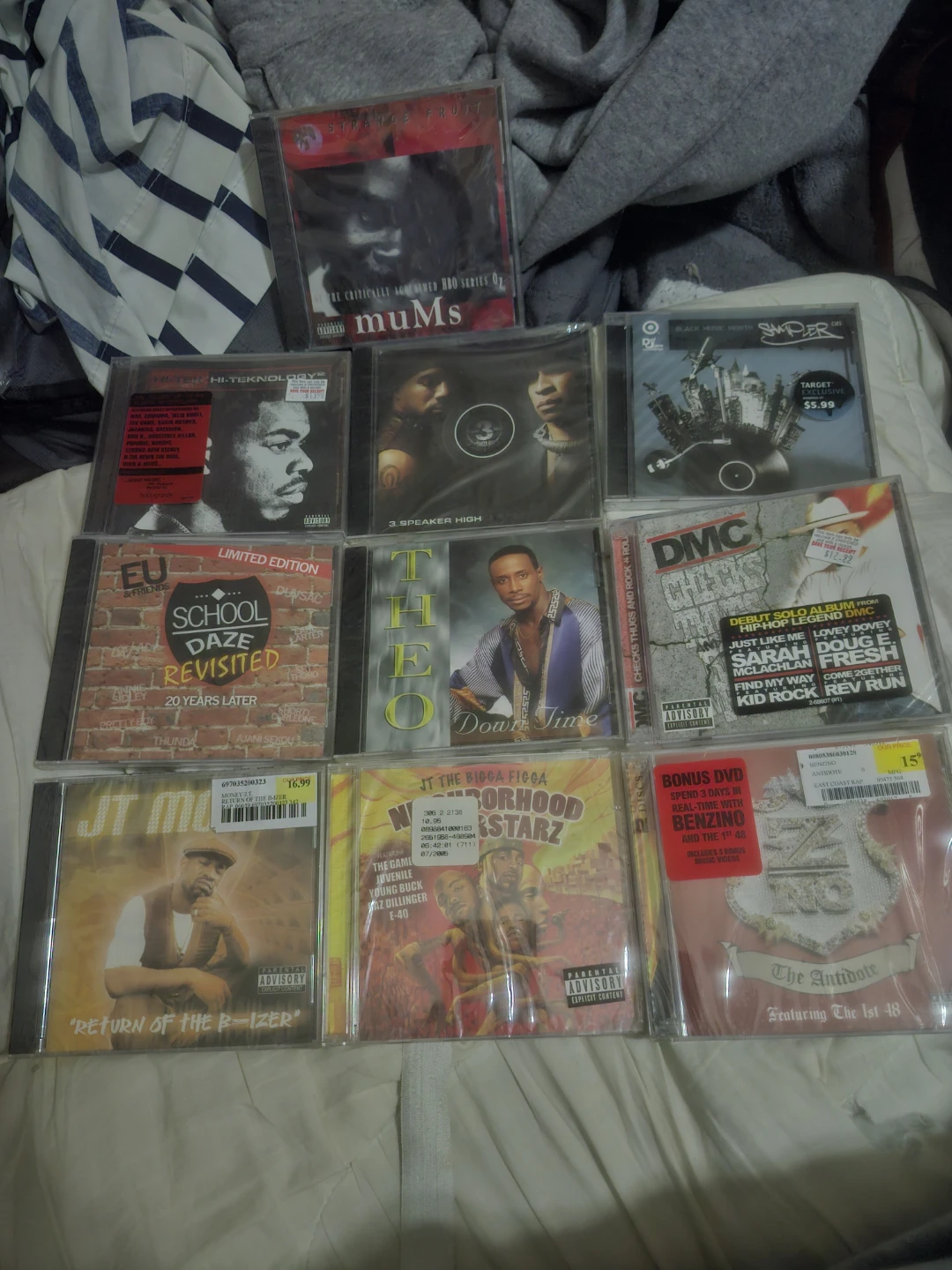 Lot of 10 cd's all new.