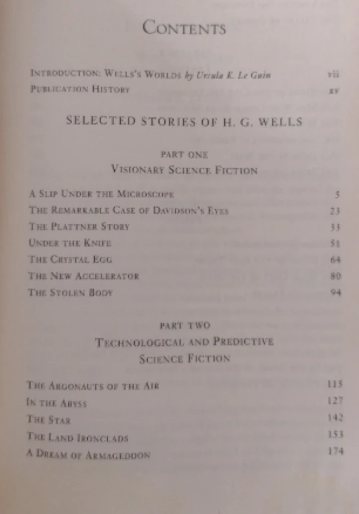 Selected Stories of H. G. Wells - photo 4