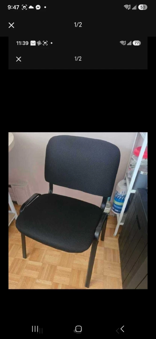 Ikea desk with chair - photo 2