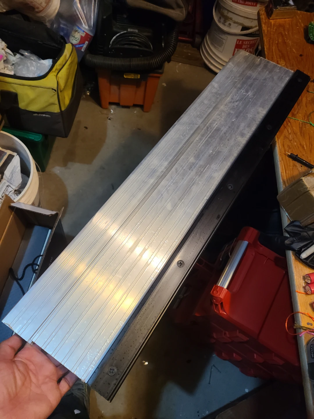 Exterior Aluminum Door shrehold 32 inch