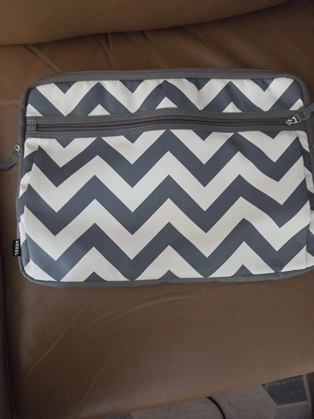 Mabel Chevron laptop sleeve