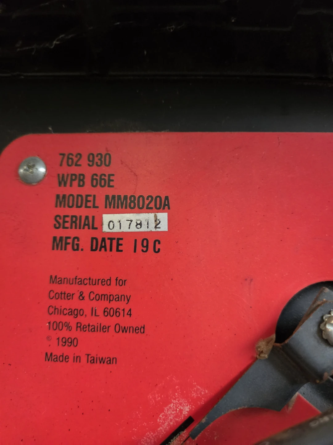 Master Mechanic 10” Table Saw - photo 2