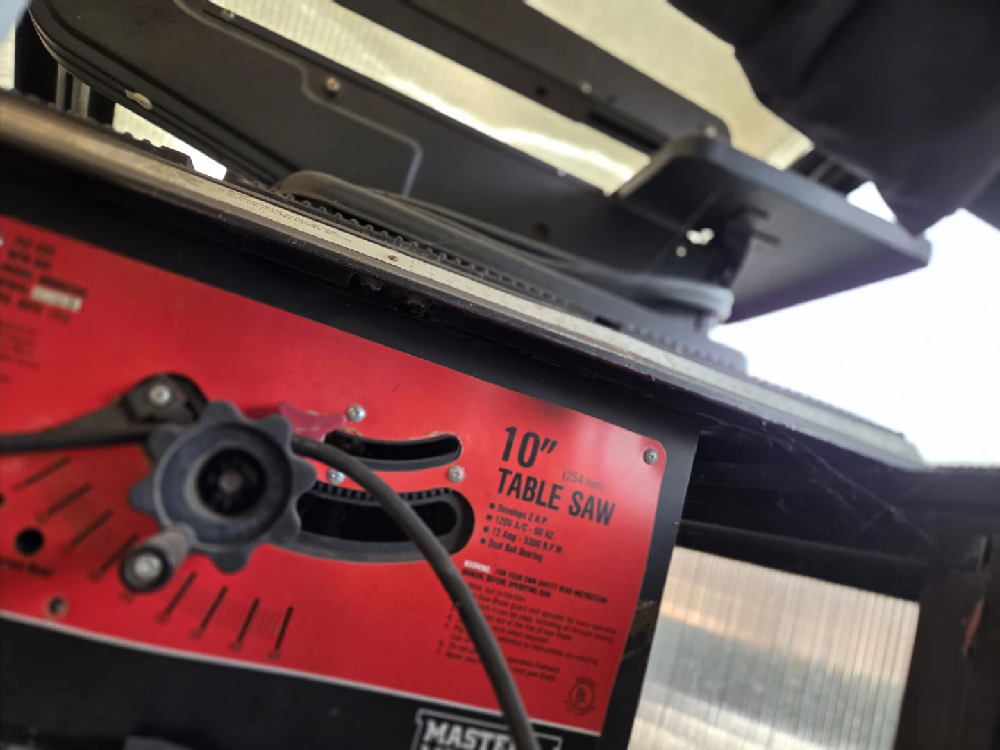 Master Mechanic 10” Table Saw - photo 3
