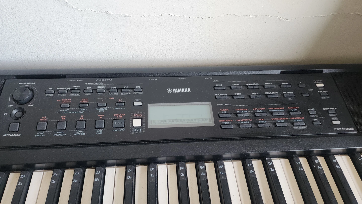 Yamaha PSR-E363 Keyboard with Stand - photo 2