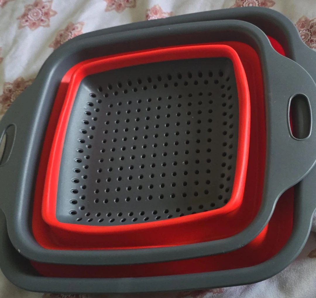 Collapsible Strainer Basket large and small