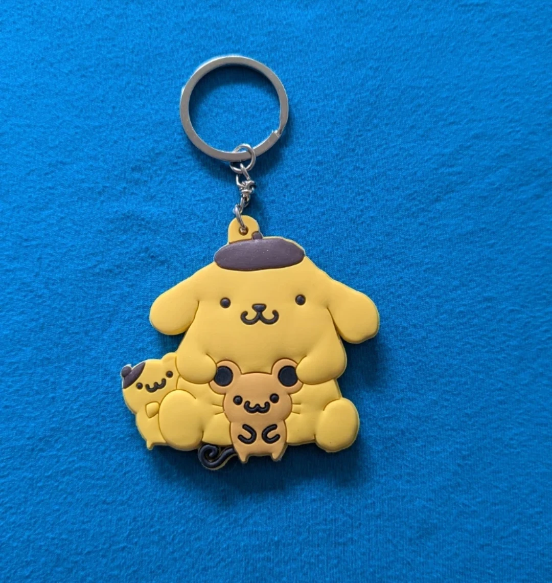 Pompompurin keychain