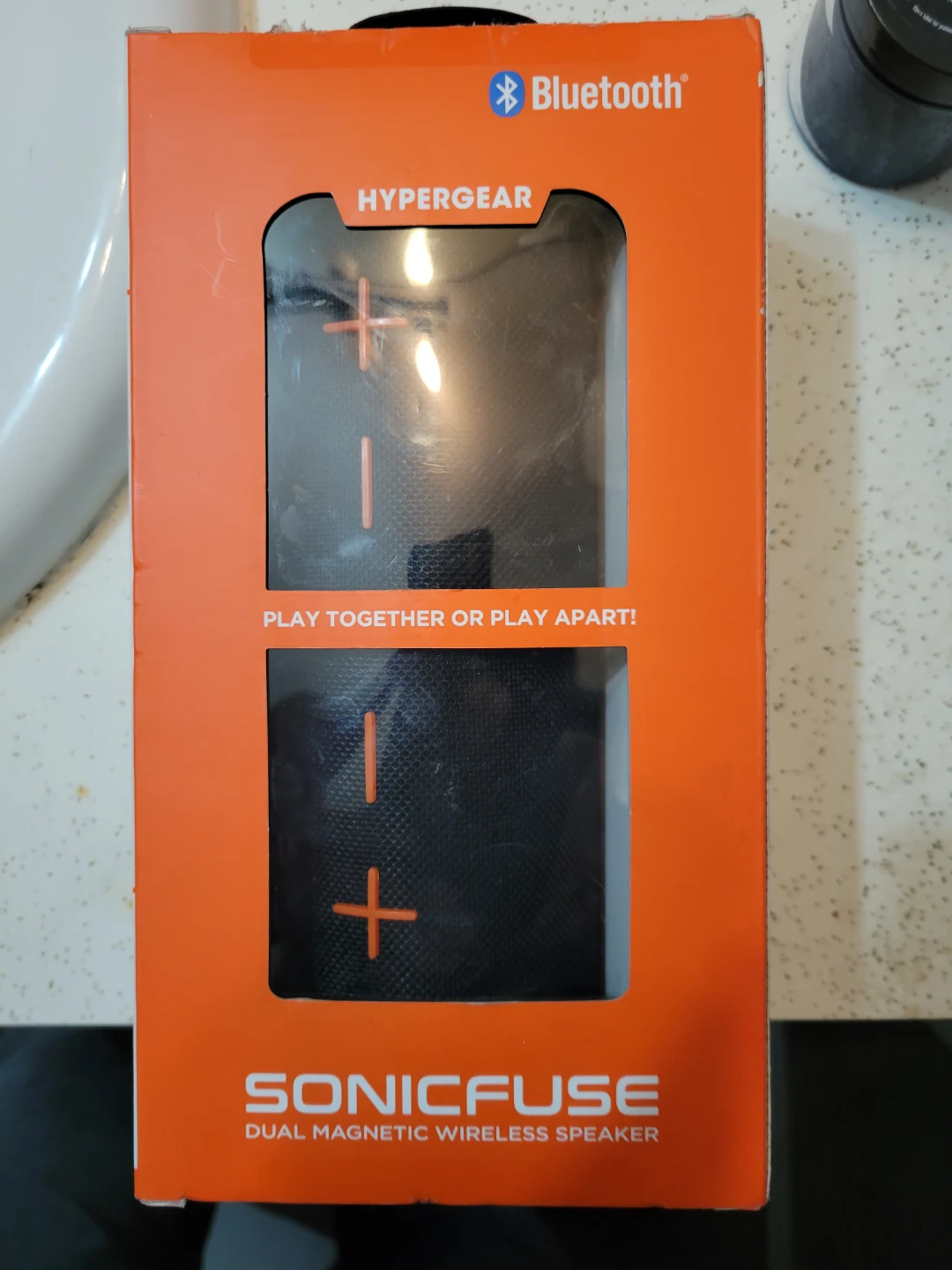 Hypergear Sonicfuse Dual Magnetic Wireless Speaker - photo 2