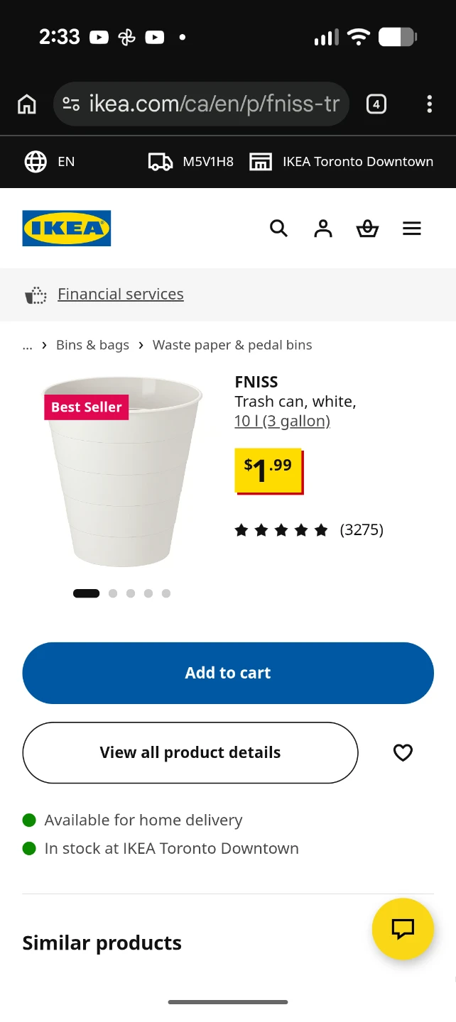 IKEA UPPDATERA and FNISS Bins Bindle - photo 2